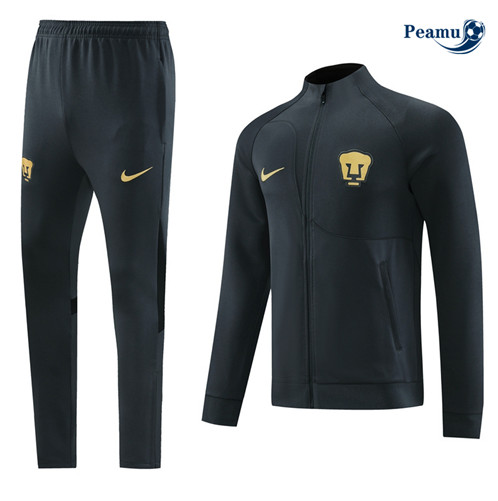 Tuta Calcio - Giacca Pumas UNAM Gris Oscuro 2023-2024