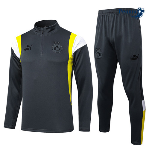 Tuta Calcio Dortmund Gris 2023-2024
