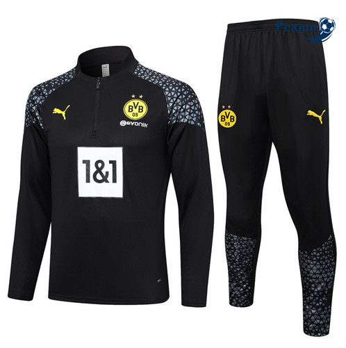Tuta Calcio Dortmund Nero 2023-2024