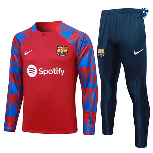Tuta Calcio Barcelona Rosso 2023-2024