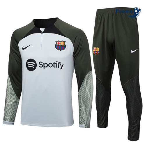 Tuta Calcio Barcelona Gris 2023-2024