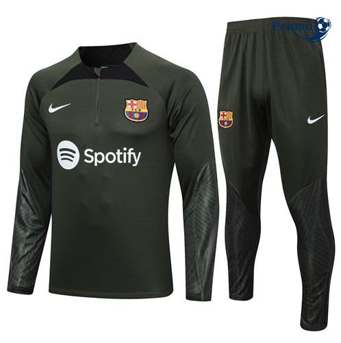 Tuta Calcio Barcelona verde oscuro 2023-2024