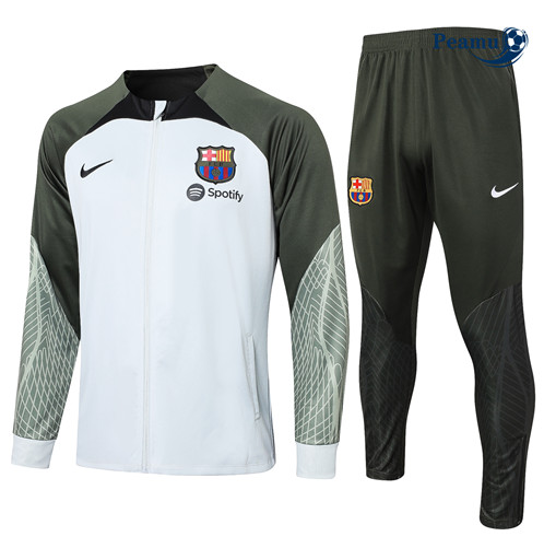 Tuta Calcio - Giacca Barcelona Gris 2023-2024