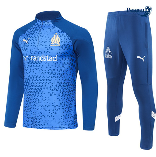 Tuta Calcio Marsella Azul Real 2023-2024