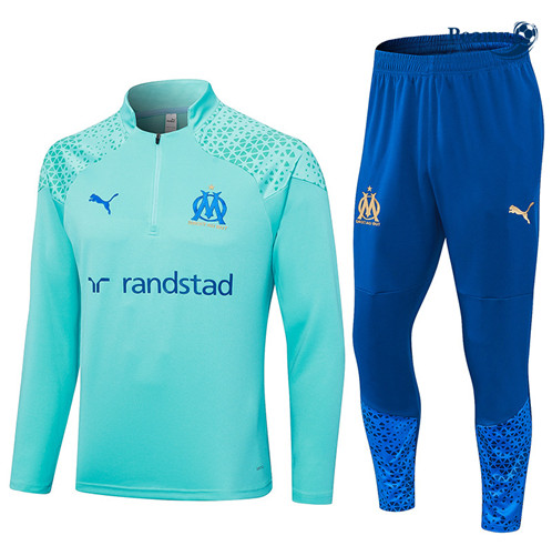 Tuta Calcio Marsella Azul Claro 2023-2024