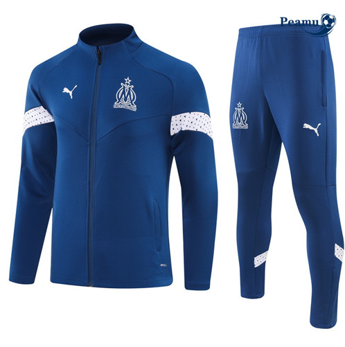 Tuta Calcio - Giacca Marsella Azul Profundo 2023-2024