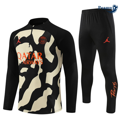 Tuta Calcio Paris PSG Amarillo 2023-2024