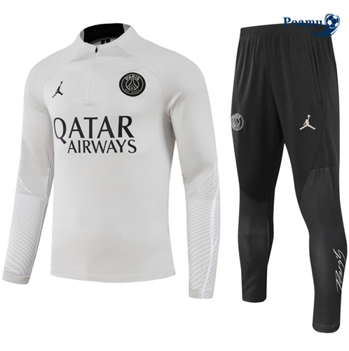 Tuta Calcio Paris PSG Bianco 2023-2024