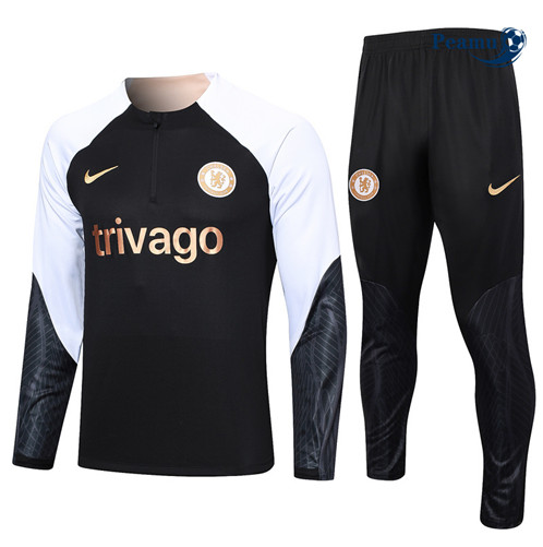 Tuta Calcio Chelsea Nero 2023-2024