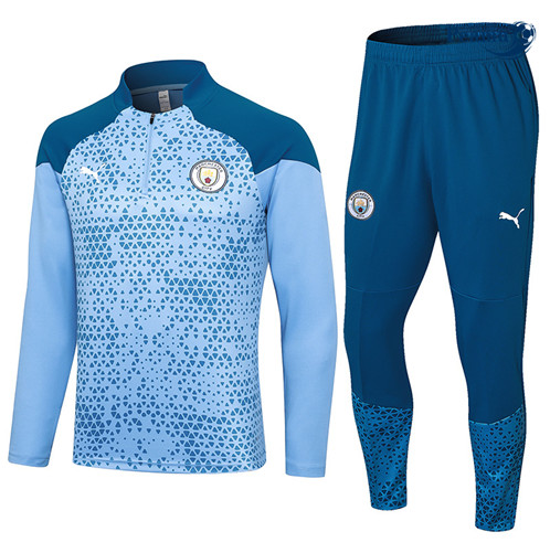Tuta Calcio Manchester City Azul 2023-2024
