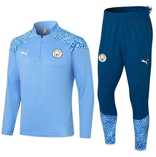 Tuta Calcio Manchester City Azul 2023-2024