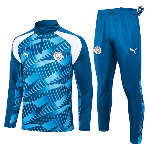 Tuta Calcio Manchester City Azul 2023-2024