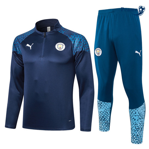 Tuta Calcio Manchester City Azul Real 2023-2024