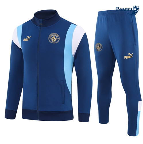 Tuta Calcio - Giacca Manchester City Azul Profundo 2023-2024