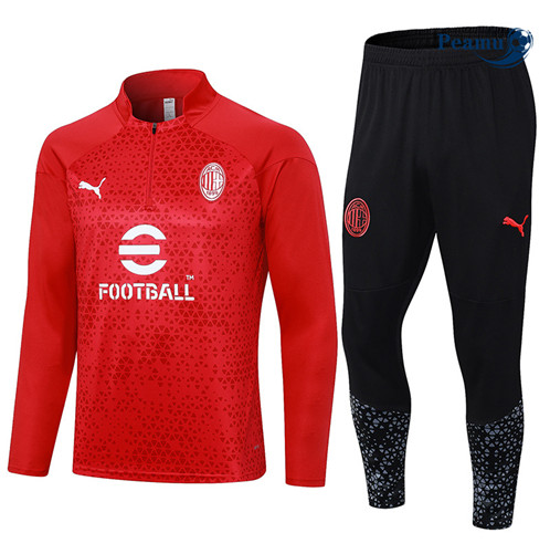 Tuta Calcio AC Milan Rosso 2023-2024