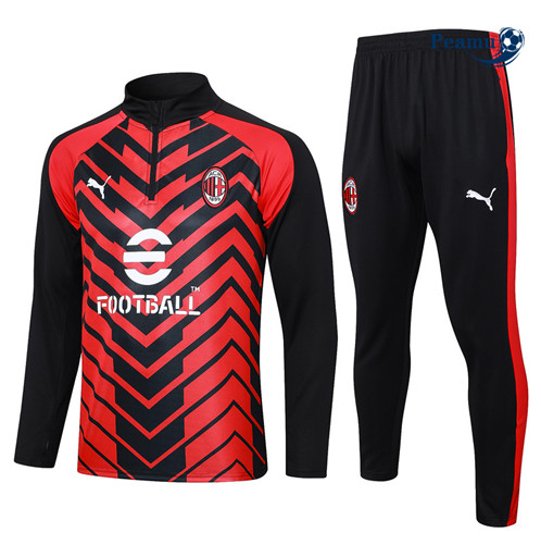 Tuta Calcio AC Milan Rosso 2023-2024