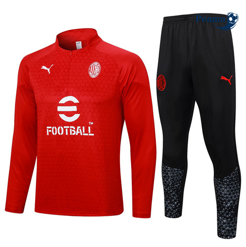 Tuta Calcio AC Milan Rosso 2023-2024