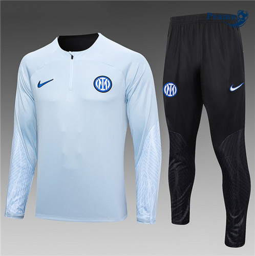 Tuta Calcio Inter Milan Gris Claro 2023-2024
