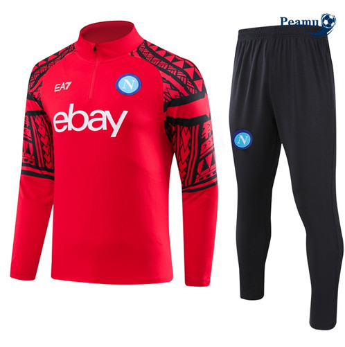 Tuta Calcio SSC Napoli Rosso 2023-2024
