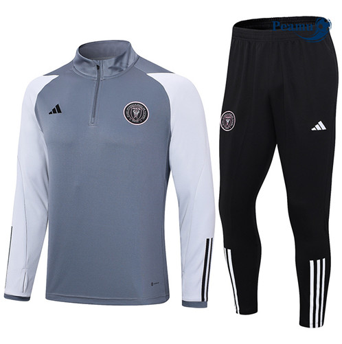 Tuta Calcio Inter Miami Bambino Gris 2023-2024