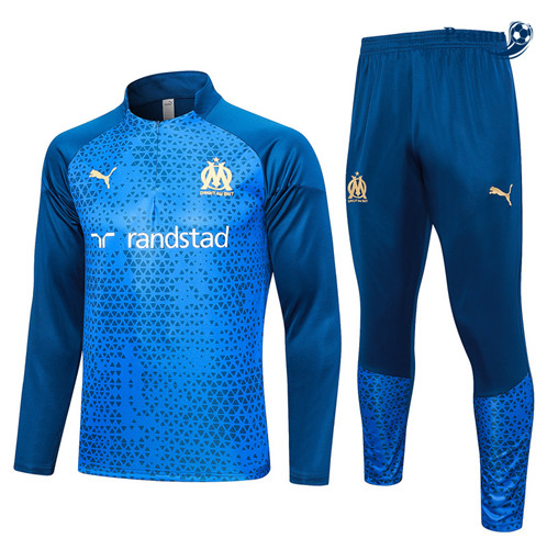Tuta Calcio Marsella Bambino Azul 2023-2024
