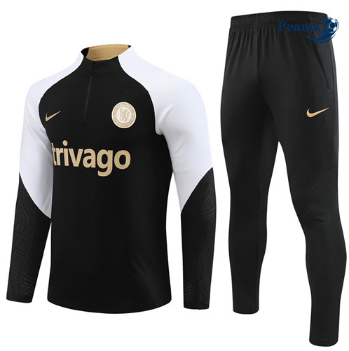 Tuta Calcio Chelsea Bambino Nero 2023-2024
