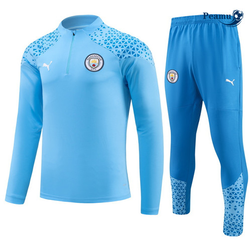 Tuta Calcio Manchester City Bambino Azul 2023-2024