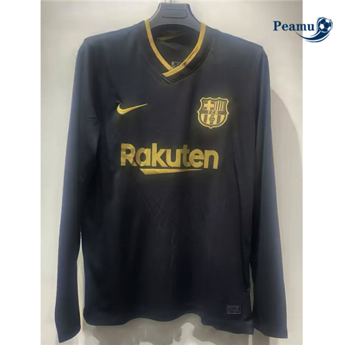 Classico Maglie Barcelona Seconda Manica lunga 2021-22