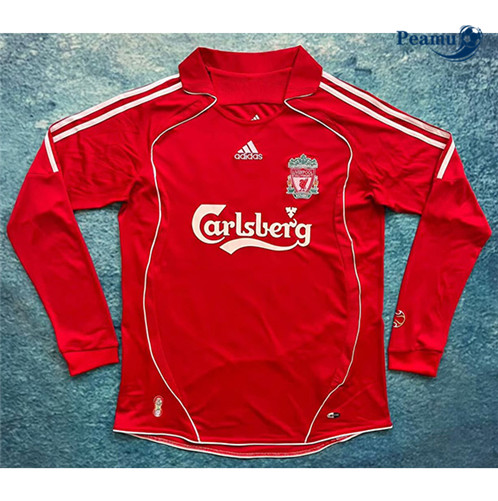 Classico Maglie Liverpool Prima Manica lunga 2006-08
