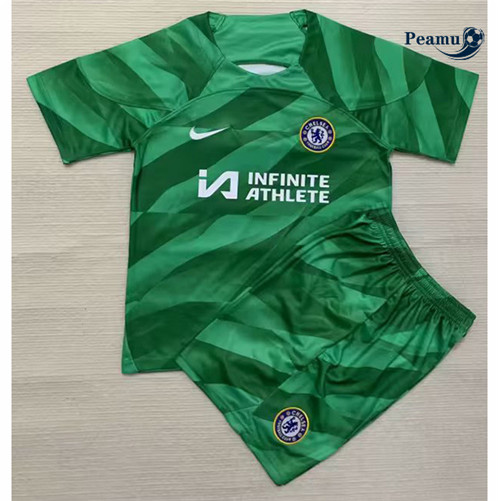 Chelsea Bambino Portero Verde 2023-2024