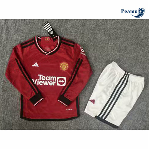 Manchester United Bambino Prima Manica larga 2023-2024