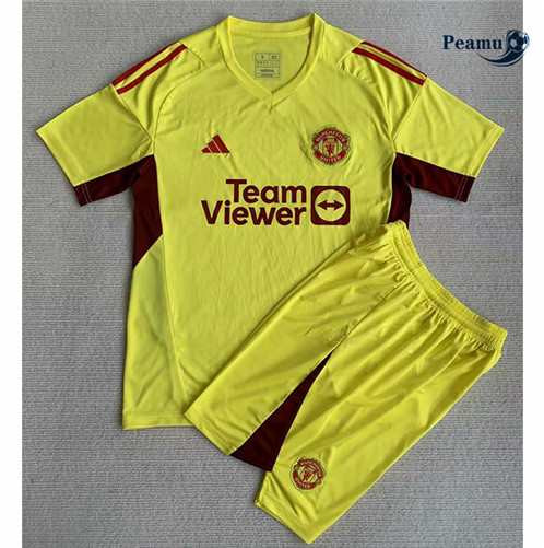 Manchester United Bambino Portero Amarillo 2023-2024