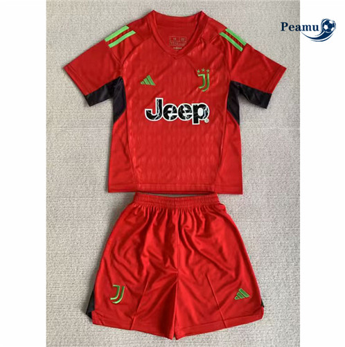Juve Bambino Portero Rosso 2023-2024