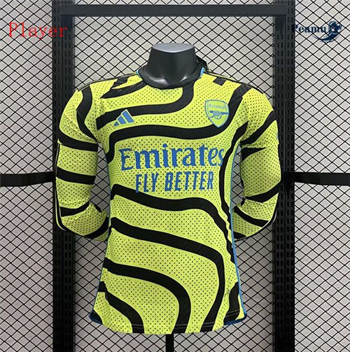 CreareMaglie Calcio Maglie Calcio Player Arsenal Seconda Manica lunga 2023-2024
