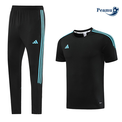 Prezzo Kit Maglia Formazione Calcio Adidas + Pantaloni Nero 2023-2024