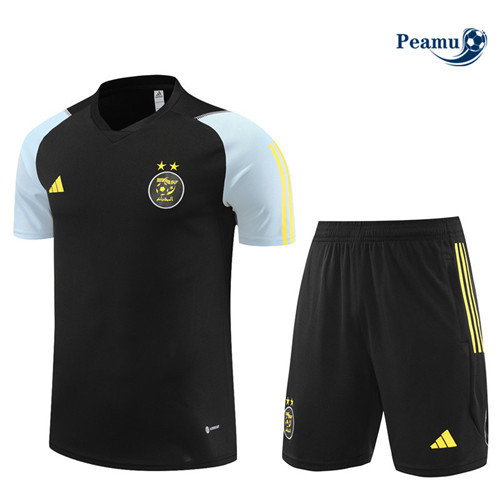 Prezzo Kit Maglia Formazione Calcio Algeria + Pantaloni Nero 2023-2024