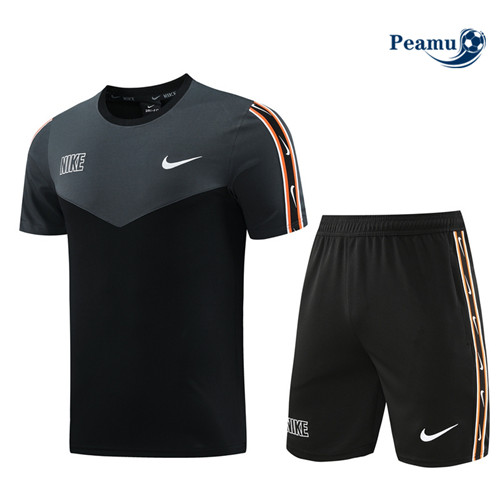 Acquista Kit Maglia Formazione Calcio Nike + Pantaloni Nero 2023-2024