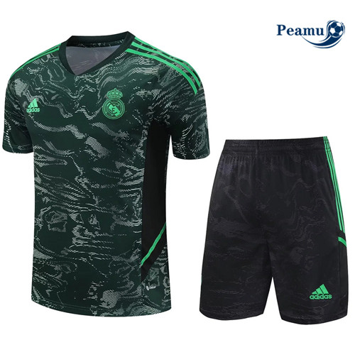 Shopping Kit Maglia Formazione Calcio Real Madrid + Pantaloni Verde 2023-2024