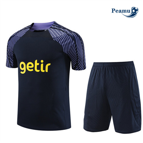 Comperare Kit Maglia Formazione Calcio Tottenham Hotspur Bambino + Pantaloni Blu 2023-2024