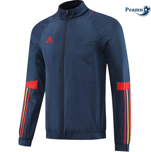 Promozionale Giacca A Vento Calcio Adidas Blu 2023-2024