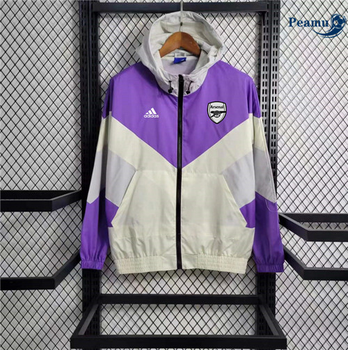 Scelta Giacca A Vento Calcio Arsenal Viola 2023-2024