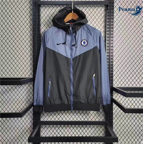 Offrire Giacca A Vento Calcio Chelsea Nero 2023-2024