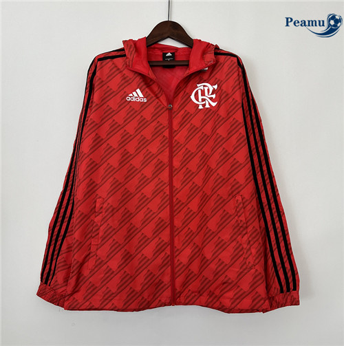 Scelta Giacca A Vento Calcio Flamengo Rosso 2023-2024