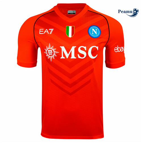 FornireMaglie Calcio Maglie Calcio SSC Napoli Portero Arancia 2023-2024