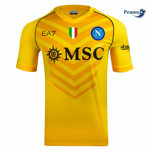 ShoppingMaglie Calcio Maglie Calcio SSC Napoli Portero Giallo 2023-2024