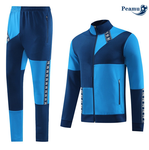 PrezzoMaglie Maglie Tuta Calcio - Giacca Adidas Blu 2023-2024