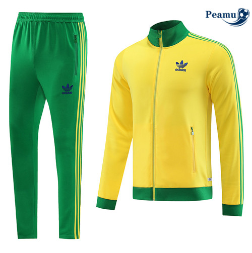 AcquistaMaglie Maglie Tuta Calcio - Giacca Adidas Giallo 2023-2024