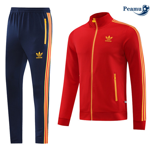AcquistareMaglie Maglie Tuta Calcio - Giacca Adidas Rosso 2023-2024