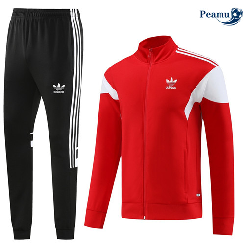 NegozioMaglie Maglie Tuta Calcio - Giacca Adidas Rosso 2023-2024