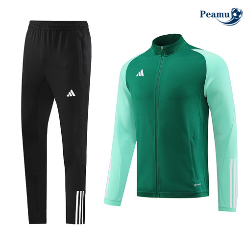 PrezzoMaglie Maglie Tuta Calcio - Giacca Adidas Verde 2023-2024